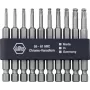Screwdriver bit set Wiha 32804 — 10 pcs, Torx T10–T30, 70 mm