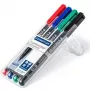 Permanent Marker Staedtler Lumocolor 317 WP4 Black Blue Green Red