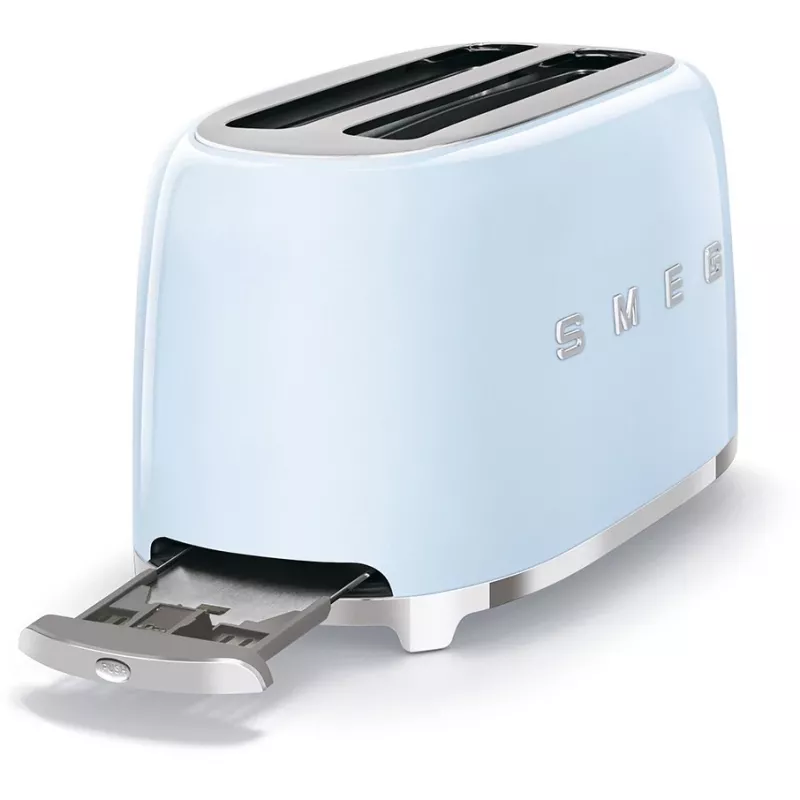 Smeg 50's Style Toaster TSF02PBEU Pastel Blue
