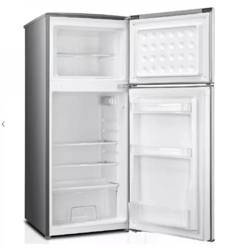MPM MPM-125-CZ-11/E silver refrigerator with a freezer