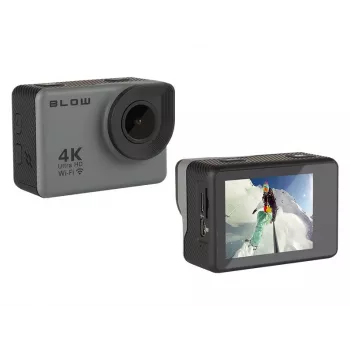 Action camera BLOW 78-538 — 4K Ultra HD, 2 inch display, 170° FOV, Wi‑Fi, image stabilizer, microSD up to 64 GB