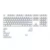 Keycap set GLORIOUS GMMK ABS Doubleshot V2 UK layout White — replacement keycaps for mechanical keyboards