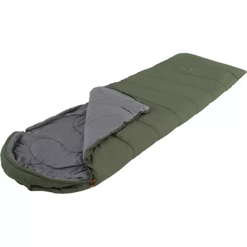 Sleeping bag easy camp Raven II Square -3°C, olive green, model 240208