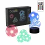 Table lamp MANTA SNL124RGB RGB 3D light decoration balls, color-changing LED, decorative lighting