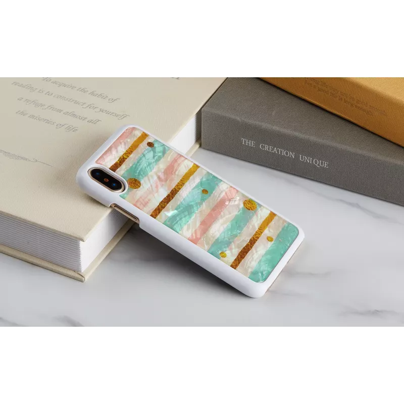 Smartphone case iKins for iPhone XS / iPhone XS Max — pop mint black