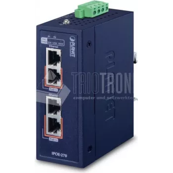 PLANET IPOE-270 network switch Power over Ethernet PoE 4 RJ-45 ports