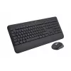 Logitech Signature MK650 for Business - Keyboard-and-Mouse-Set - Wireless - 2.4 GHz, Bluetooth LE - QWERTY - Spanish - Graphite