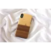 Smartphone case man and wood for iPhone X/XS — model mare, black