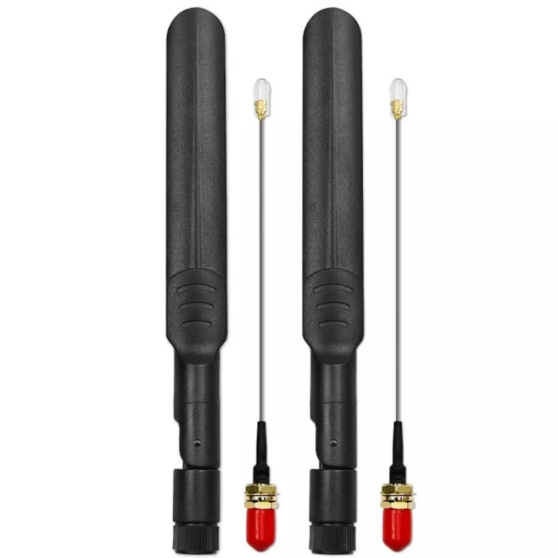 Outdoor 4G LTE Dual Antenna QOLTEC 57047 5 dBi Omnidirectional