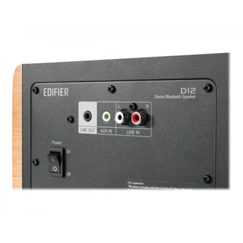Edifier | Small Powered Speaker | D12 | Bluetooth | Wireless connection