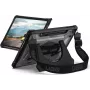 UAG Urban Armor Gear Plasma Handstrap & Kickstand Case | Microsoft Surface Pro 12 inch (1. Edition) | ice (transparent)/black | 324023114340 (324023114340)