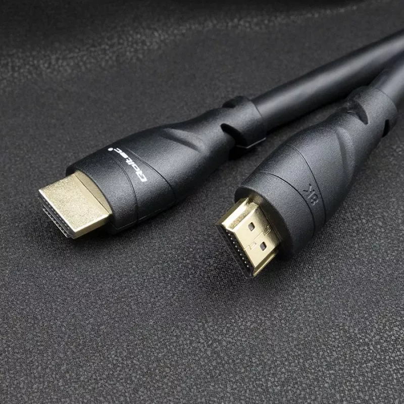 HDMI 2.1 cable QOLTEC 5 m — 48 Gbit/s, 8K@60Hz, 26AWG, gold-plated connectors