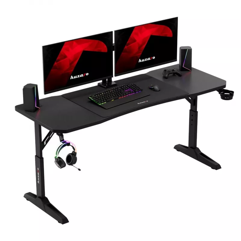 Huzaro Hero 4.6 Black gaming desk
