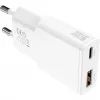Charger 4smarts PDPlug Duos Slim Smartphone Tablet White AC Fast charging