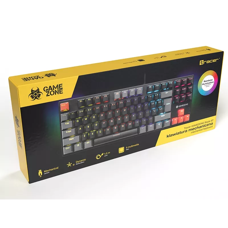 TRACER Mechanical Keyboard GAMEZONE Blade 87