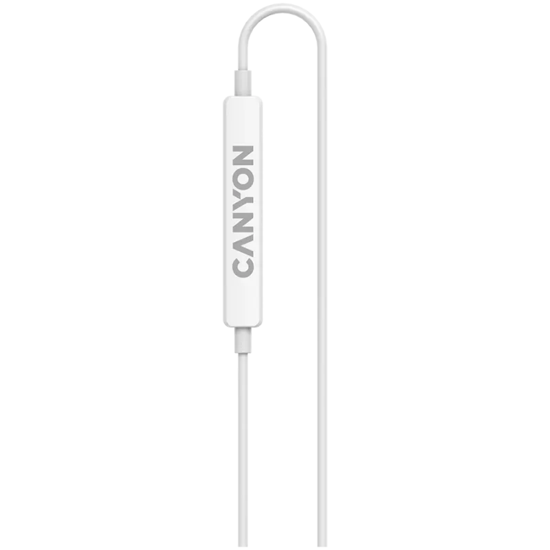 Headphones CANYON SEP-6 TYPE-C HiRes sound White