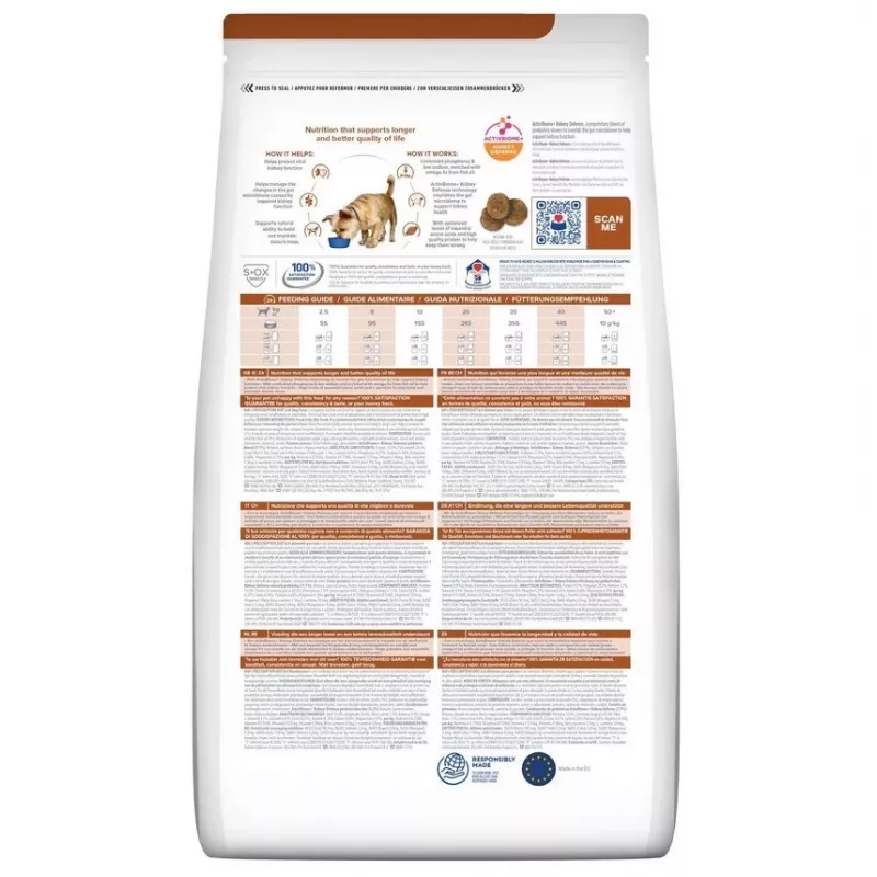 Hill's PD K/D Kidney Care Original - dry dog food - 4kg