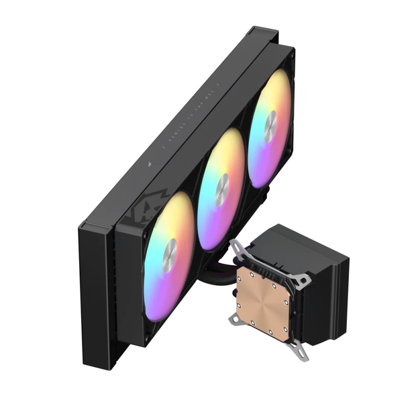 Gamemax CPU Liquid Cooler | GLACIER 360 LCD BK | Intel, AMD