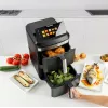 Taurus Air Duo Slim oil-free fryer with two baskets