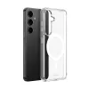 Crong transparent MagSafe case for Samsung S25+ (model CRGCSHMSGS25PTRS) — clear protective phone case