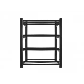 Battery frame for UPS 830x454 2 rows 4 levels 8 shelves black flat pack