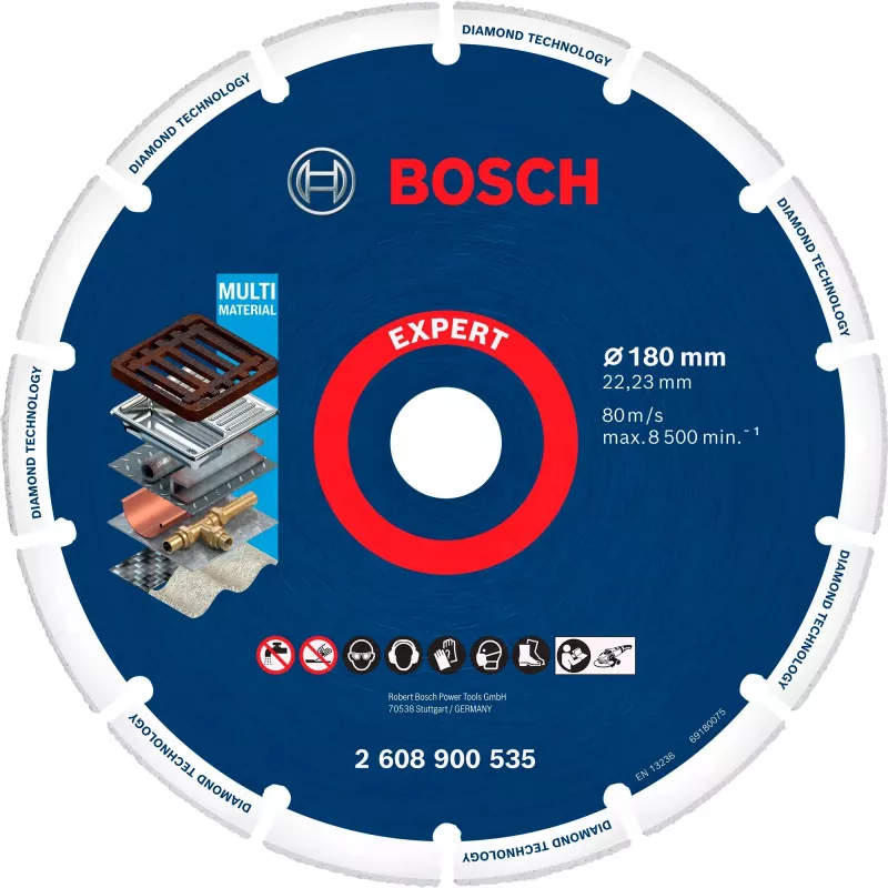 Bosch 2 608 900 535 rotary tool grinding/sanding supply Cast iron, Metal, Plastic Cut-off disc
