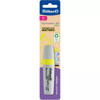 Highlighter Pelikan Textmarker 490 eco marker Chisel tip Yellow