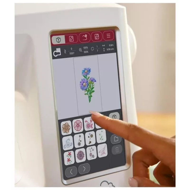 SINGER sewing and embroidery machine SE 9185 WiFi — multifunctional home machine with built-in embroidery and wireless connectivity