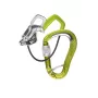 Belay kit EDELRID Mega Jul Bulletproof Screw II Oasis - belay device and screw-lock carabiner set