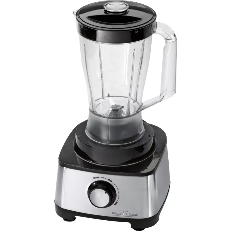 ProfiCook PC-KM 1063 food processor 1200 W 1.75 L Black, Stainless steel