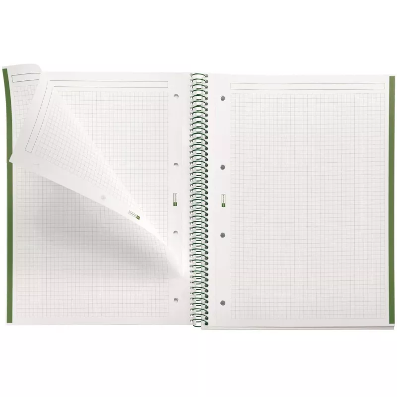 MIQUELRIUS College Notebook Emotions 1 squared DIN A4 inner margin (A460459)