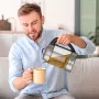 Electric kettle Black & Decker 1.7 L 2200 W Black Stainless steel Transparent