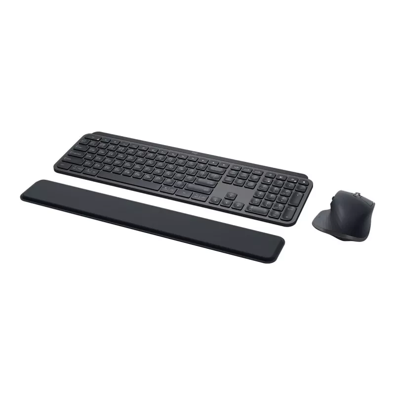 Logitech MX Keys combo for Business Gen 2 Keyboard Mouse included Office RF Wireless + Bluetooth AZERTY French Graphite