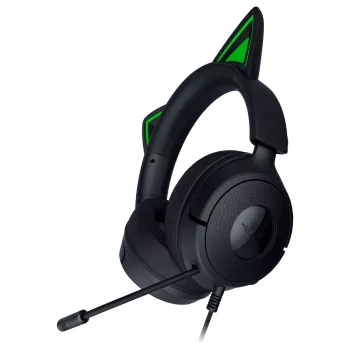 Wired gaming headset Razer Kraken Kitty V3 X — on-ear, integrated microphone