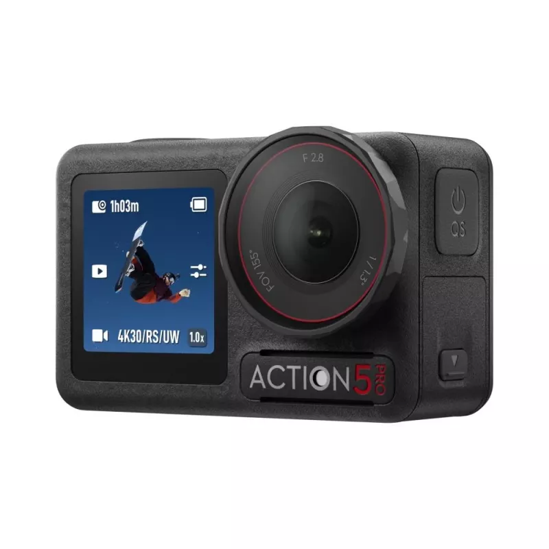 DJI Osmo Action 5 Pro action sports camera 40 MP 4K Ultra HD CMOS 25.4 / 1.3 mm (1 / 1.3) Wi-Fi 146 g