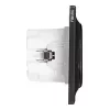 Electrical socket outlet Type F Fibaro FGWOF-011-8, 1 socket, 110–230 V, 50/60 Hz, black