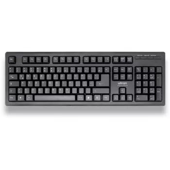 Ultron UMC-200 wired keyboard and mouse set, black
