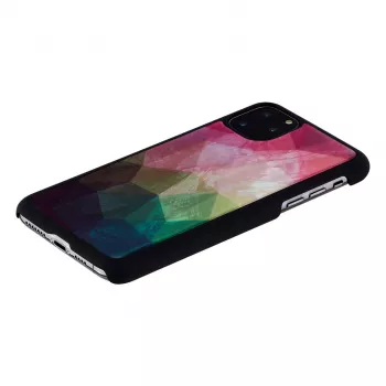 Protective smartphone case iKins for iPhone 11 Pro Max — Water Flower Black