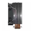 CPU air cooler SAVIO SAVGCOVORTEXX2ARGB with 4 heat pipes, 120mm ARGB fan, black