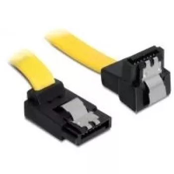 SATA Cable Male/Male DeLOCK 82822 0.7m Yellow