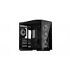 PC tower case KRUX Empero KRXD010, ATX, black — supports GPUs up to 420 mm, CPU coolers up to 155 mm, 2x 3.5 inch + 3x 2.5 inch bays