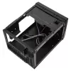 SilverStone SUGO 13 - Desktop - Mini-DTX - without Power Supply (AT / PS/2) - Black - USB/Audio (SST-SG13B-Q)