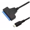Gembird AUS3-03 USB-C to SATA 2.5 inch Drive Adapter, 0.2 m, Black