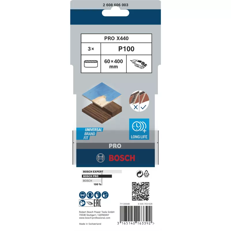 Bosch 2 608 606 003 sander accessory 3 pc(s)