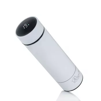 Extralink Smart Travel Mug White, Thermal Cup with Temperature Display