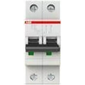ABB STOTZ-KONTAKT Circuit Breaker 6kA 4A C 2p S202-C4 (2CDS252001R0044)