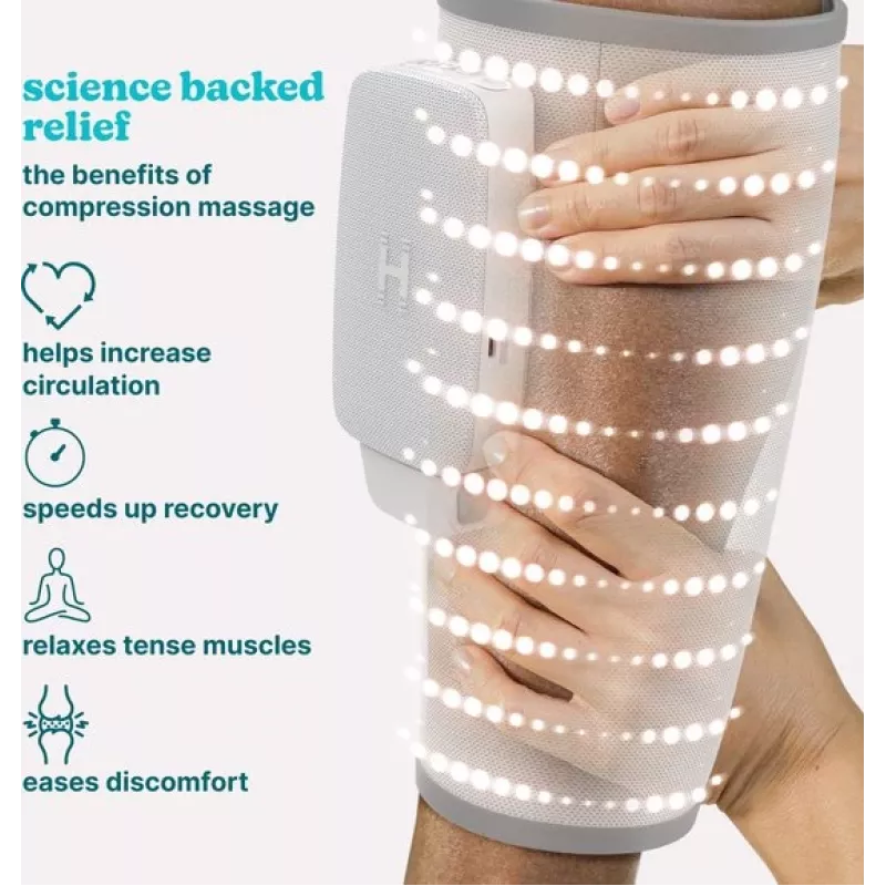 Calf Wrap HoMedics SR-CMXCE10HBND modular compression system with controller
