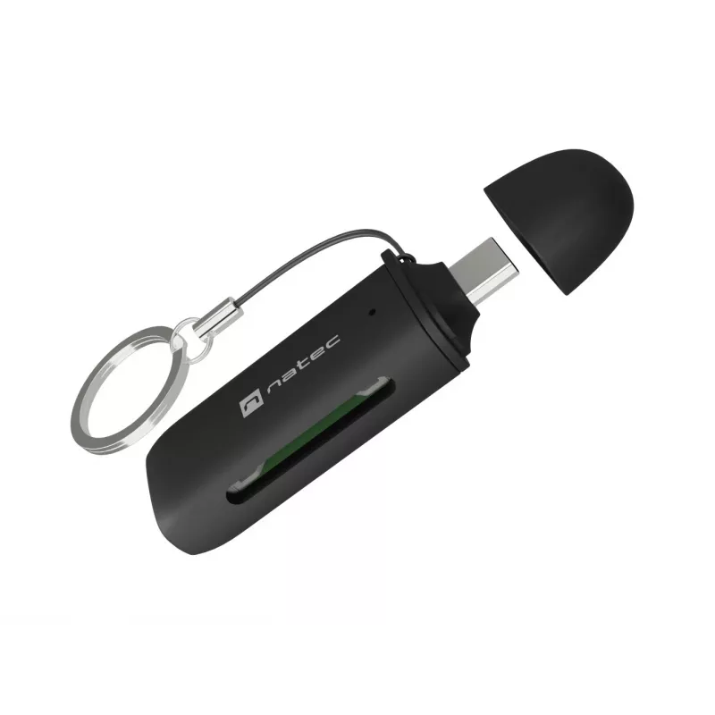 Card reader NATEC SCARAB C SD/Micro SD USB 3.2 Gen 1 Black (NCZ-2365)