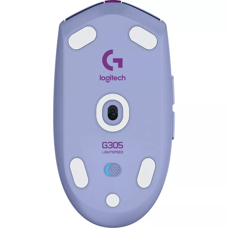 Logitech G305 LIGHTSPEED Wireless Gaming Mouse - LILAC - EWR2