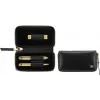 ZWILLING Twinox Gold Edition 97746-004-0 manicure set, black leather case, 3 pieces